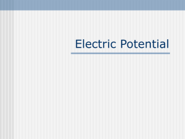 Relationship Between Electric Potential and Distance(point charges)