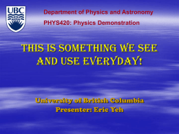 Here is the PowerPoint slide that I presented to the Science 10 class