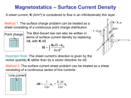 Magnetostatics – Curl and the Point Form of Ampere`s Circuital Law