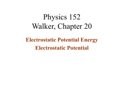 Physics 152 Walker, Chapter 20