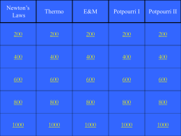 Blank Jeopardy - prettygoodphysics