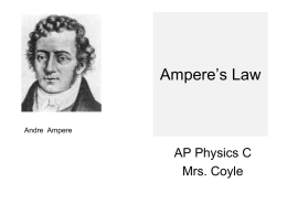 5 Ampere`s Law