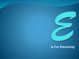 Electrostatics - Bristol