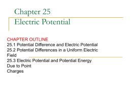 The Electric Potential