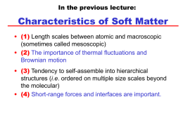 Lecture 2 - Polarisability