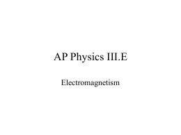 AP Physics III.E