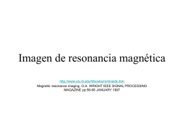 Imagen de resonancia magnética