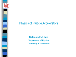 Accelerator - Kalanand Mishra