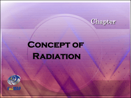 Chap2 P1 Concept of Radiation