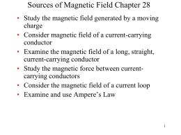 Magnetic Field of a Moving Charge