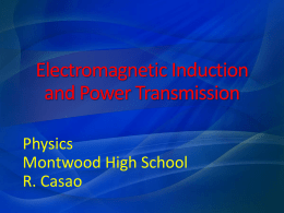Electromagnetic Induction and Power Transmission