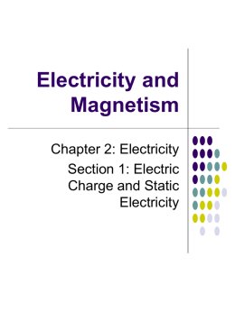 Electricity - DarringtonScience