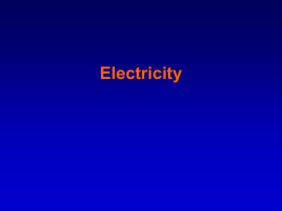 Electricty and Magnetism