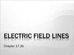 Electric Field Lines