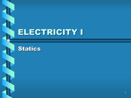 ELECTRICITY I