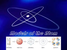 4.1-Models of the Atom