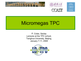 Micromegas TPC