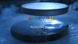 Physics 10-Magnetism (2016)x