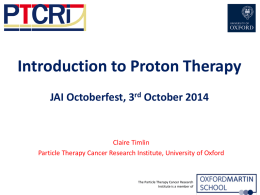 Principles of Proton Therapy Ethics, Equipoise and Research in