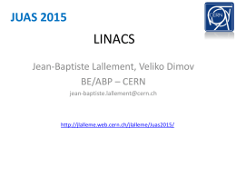 linacs - CERN Indico