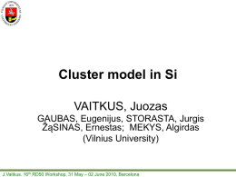 Vaitkus-Barcelona-Cluster_model_in_Si