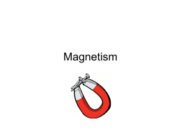 Magnetism - reynardearthsci