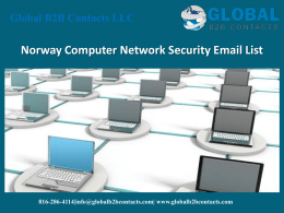 Norway Computer Network Security Email List